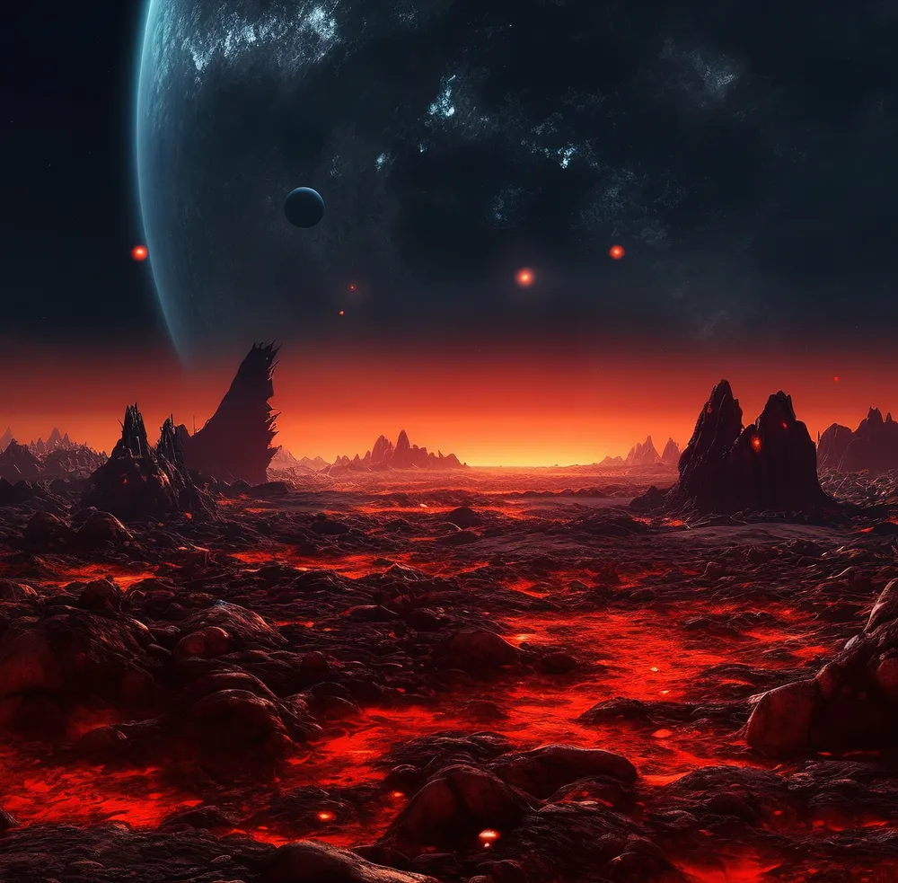 Background image description