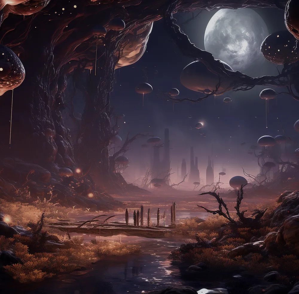 Background image description