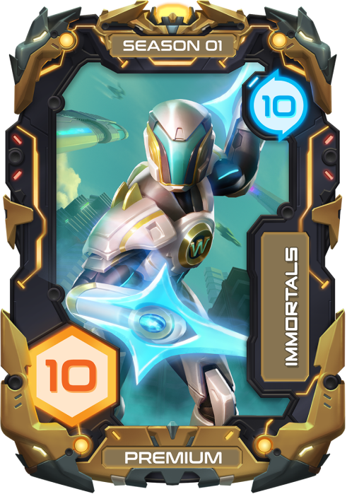 Immortals card